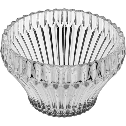 Potiche Violin em Vidro Transparente 20x17cm - Decoração Elegante