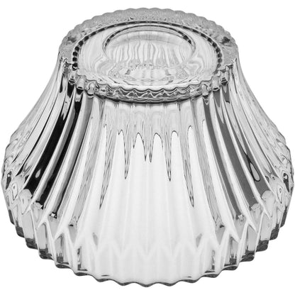 Potiche Violin em Vidro Transparente 20x17cm - Decoração Elegante