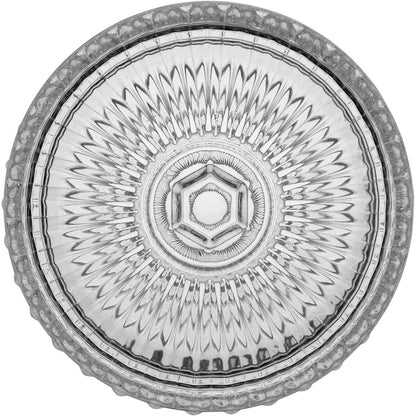 Potiche Violin de Vidro Transparente 13x12cm para Doces e Decoração