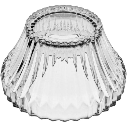 Potiche Violin de Vidro Transparente 13x12cm para Doces e Decoração