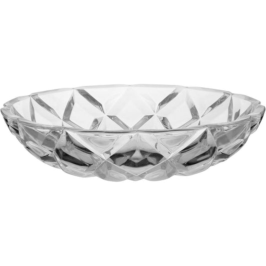 Centro de Mesa Transparente de Cristal Eco Andres 32x32cm