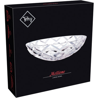 Centro de Mesa Transparente de Cristal Eco Andres 32x32cm