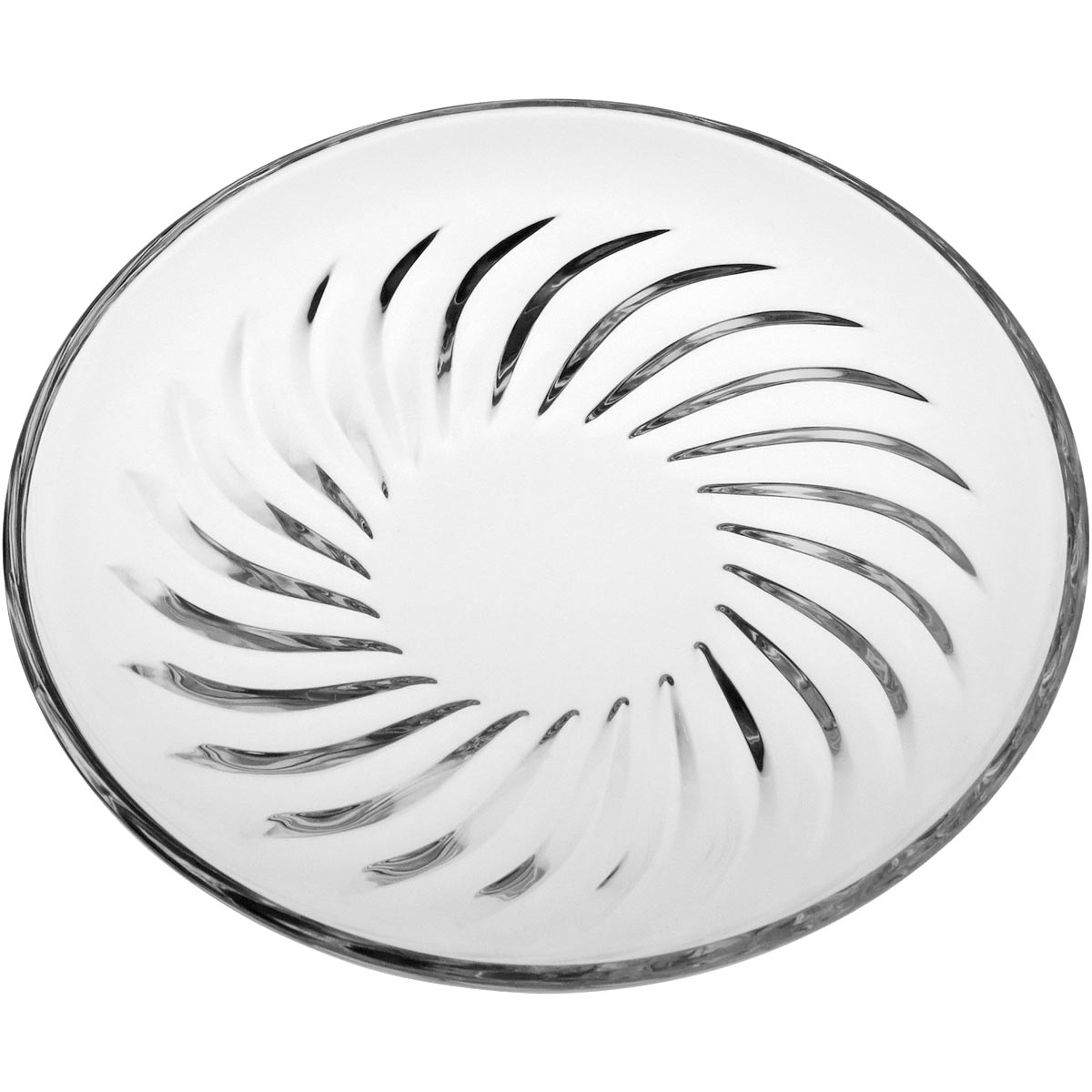 Centro de Mesa Vicenza Cristal Eco Transparente 4x31x31cm