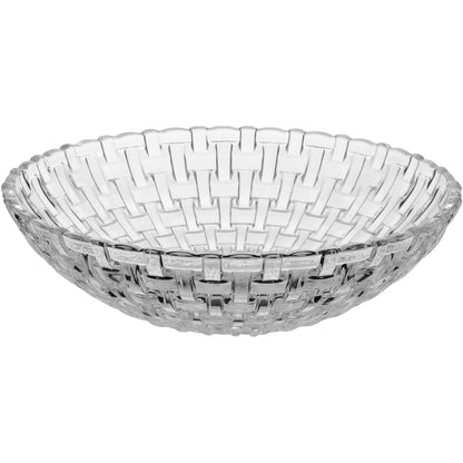 Centro de Mesa Bellave Cristal Eco Transparente 25x25x7cm