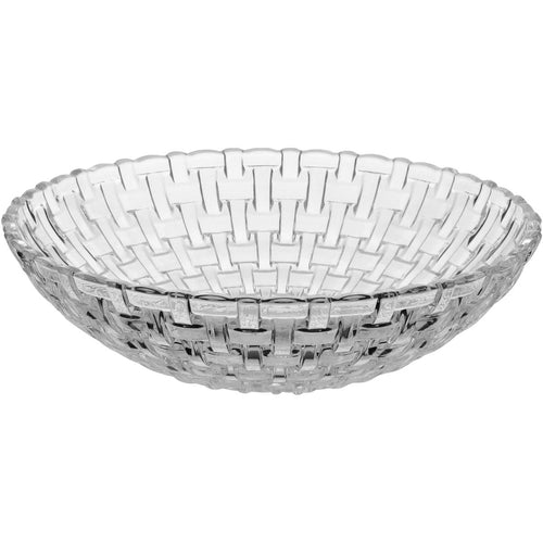 Centro de Mesa Bellave Cristal Eco Transparente 25x25x7cm