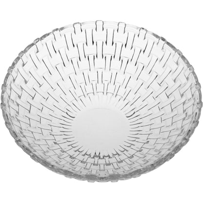 Centro de Mesa Bellave Cristal Eco Transparente 25x25x7cm