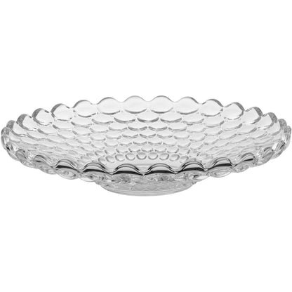 Centro de Mesa Montreal Cristal Eco Transparente 24x24x5cm