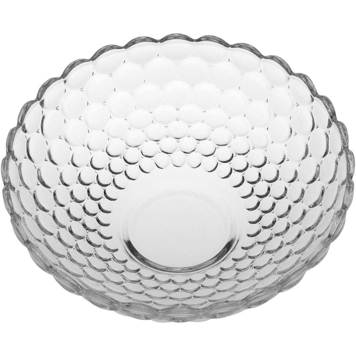 Centro de Mesa Cristal Eco Montreal Transparente 10x30x30cm