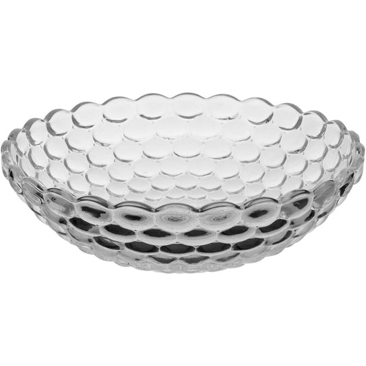 Centro de Mesa Cristal Eco Montreal 24cm Transparente 7x24cm