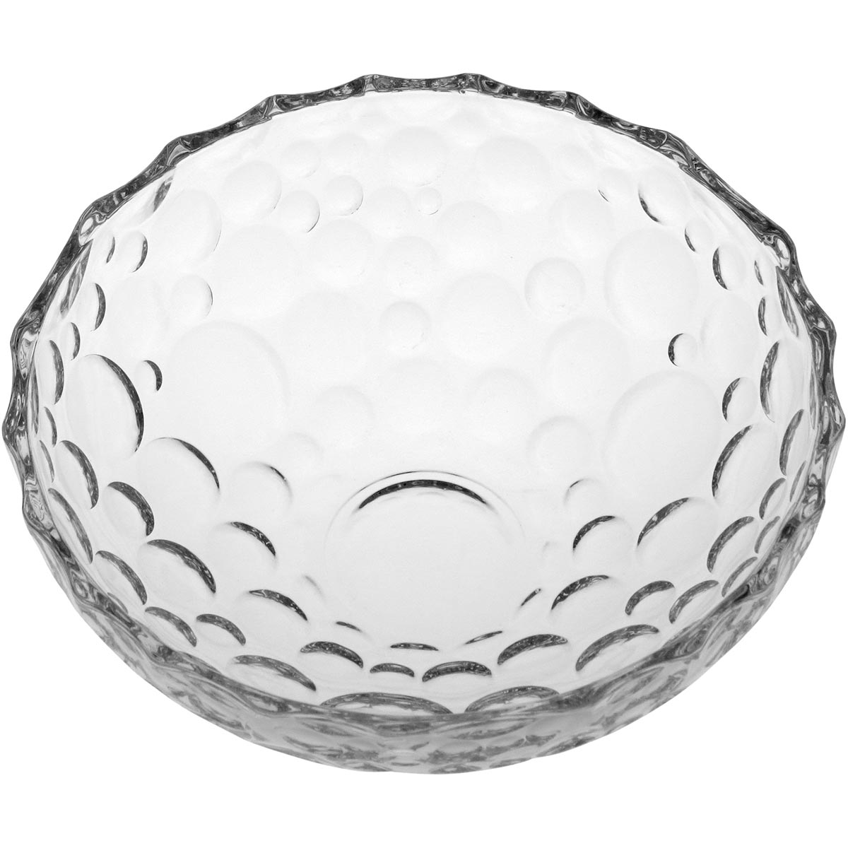 Centro de Mesa Ducale Cristal Eco Transparente 27x27x10cm