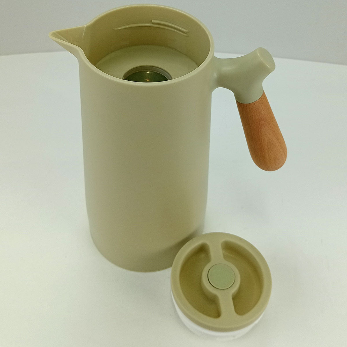 Garrafa Térmica Norden Ampola Plástico Verde 1L 25x13x13cm