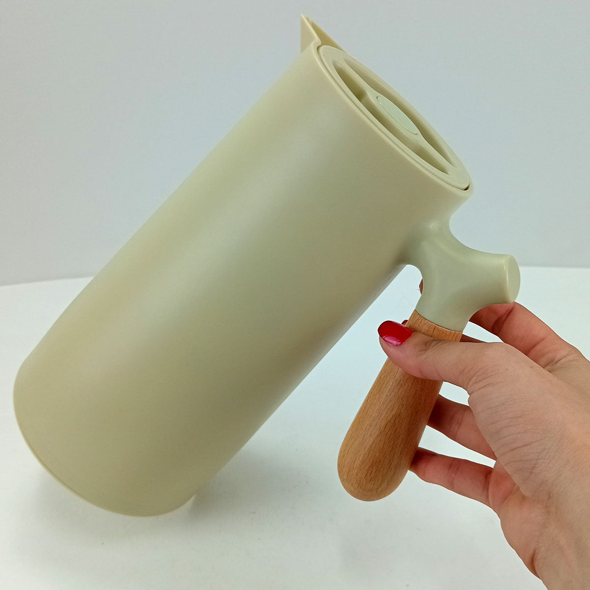 Garrafa Térmica Norden Ampola Plástico Verde 1L 25x13x13cm