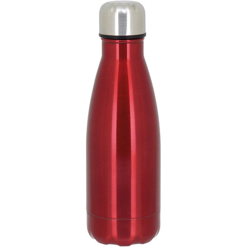 Garrafa Térmica Mijia Inox 350ml Vermelha Parede Dupla 23x7x7cm