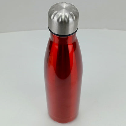 Garrafa Térmica Inox Mijia 500ml Vermelha Parede Dupla À Prova de Vazamentos