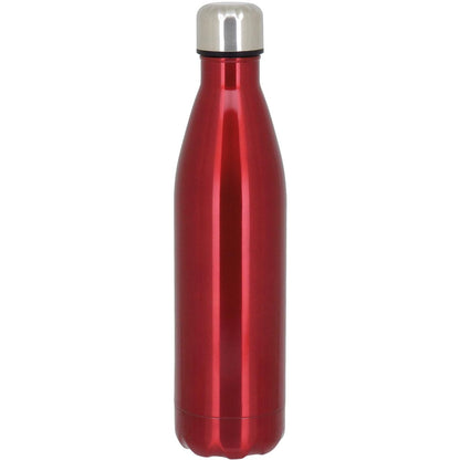 Garrafa Térmica Mijia Inox 750ml Vermelha Parede Dupla 33x8x8cm