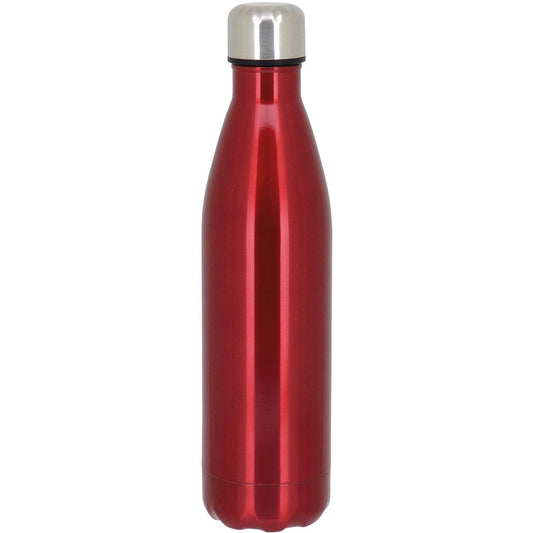 Garrafa Térmica Mijia Inox 750ml Vermelha Parede Dupla 33x8x8cm