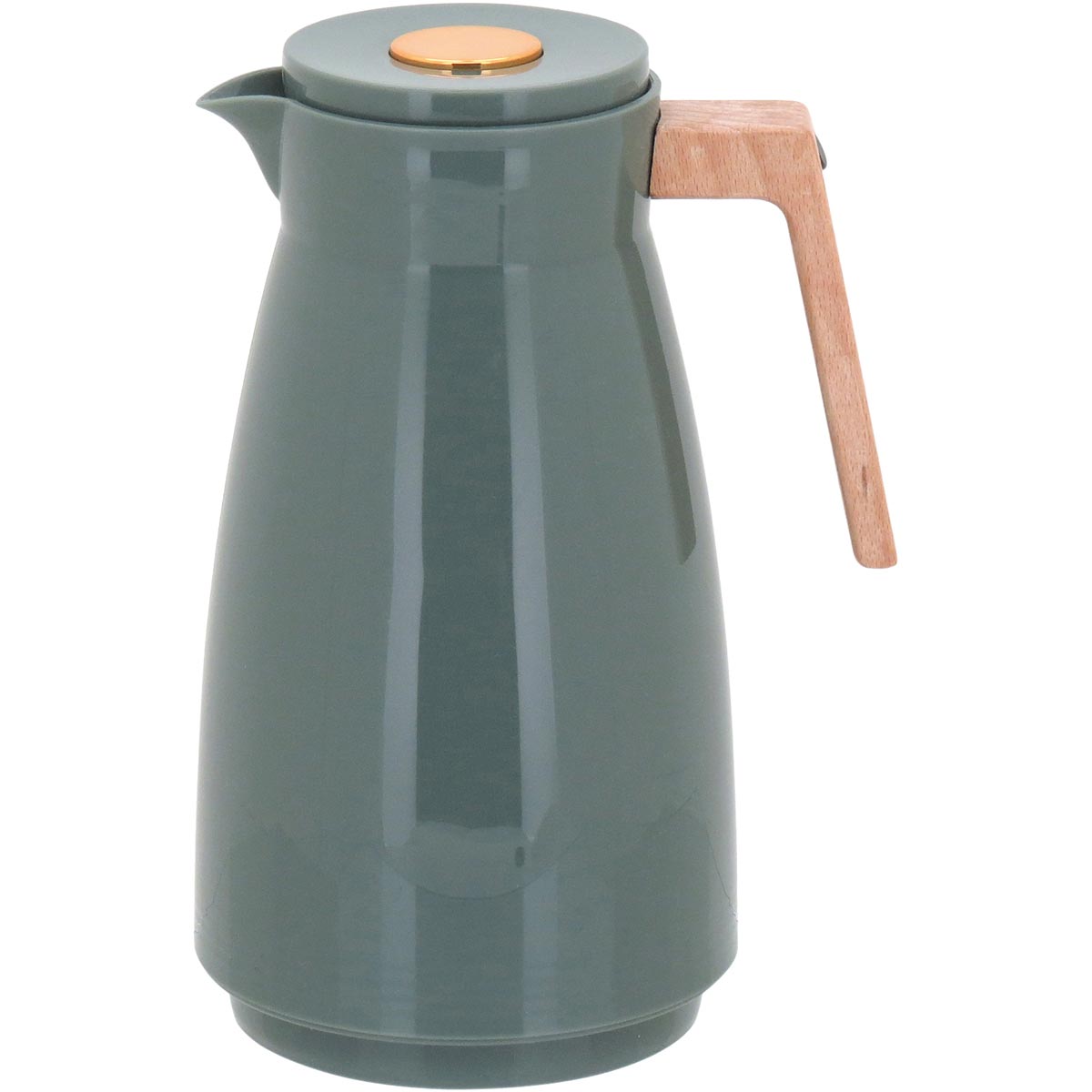 Garrafa Térmica Maison Ampola Verde Plástico 1L 26x13cm