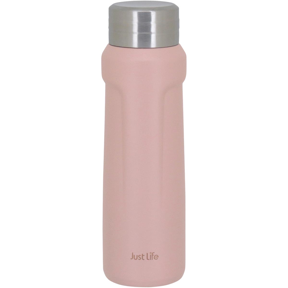 Garrafa Térmica Inox Rosa Just Life 500ml Parede Dupla 23x7x7cm