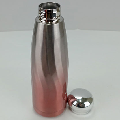 Garrafa Térmica Inox Trenton 380ml Rosa Parede Dupla 21,7cm