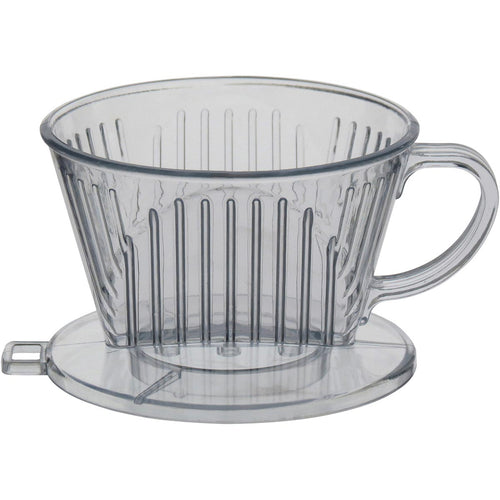 Suporte para Filtro de Café Plástico Transparente 6x9x10cm