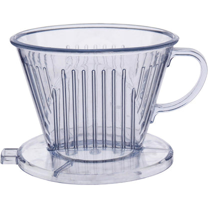 Suporte para Filtro de Café Plástico Transparente 9x10cm