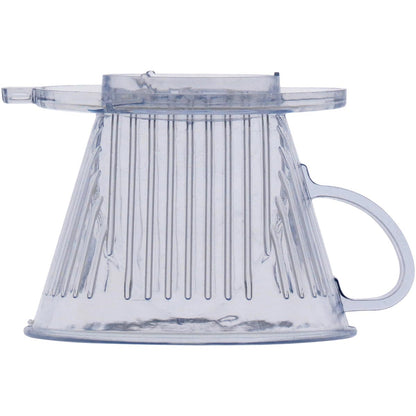 Suporte para Filtro de Café Plástico Transparente 9x10cm