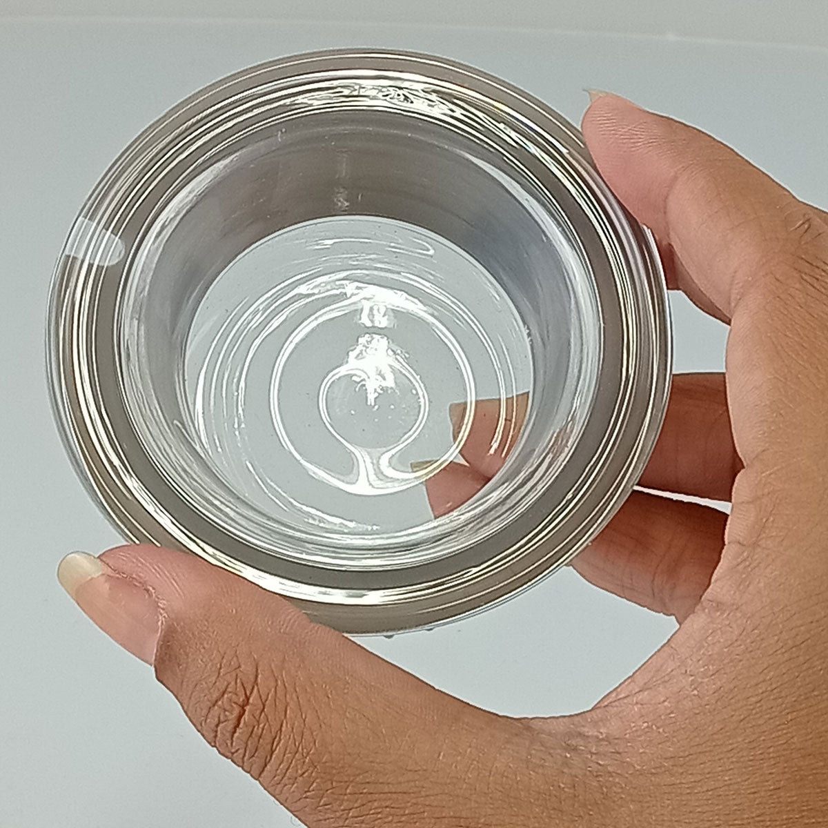 Cafeteira Borossilicato Kanne 580ml Transparente Compacta 12x12cm