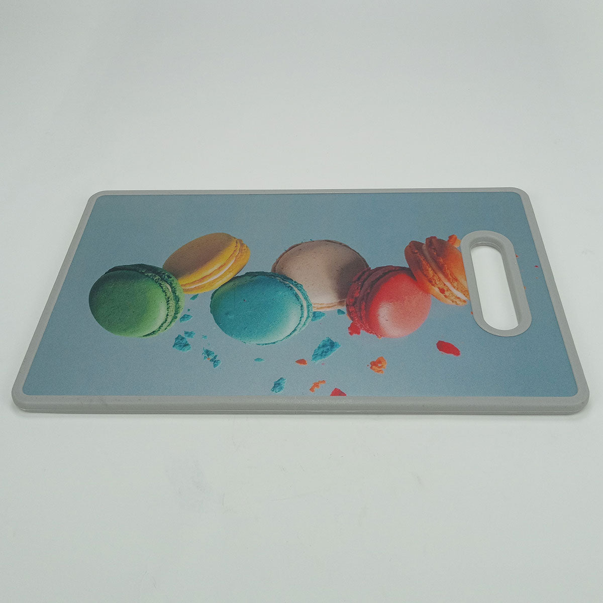 Tábua Culinária Plástico Multicolorida 37x23cm - Superfície Resistente