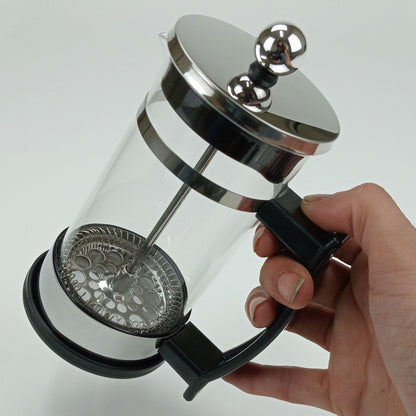 Cafeteira Francesa Vichy Borossilicato 350ml Transparente 17x7cm