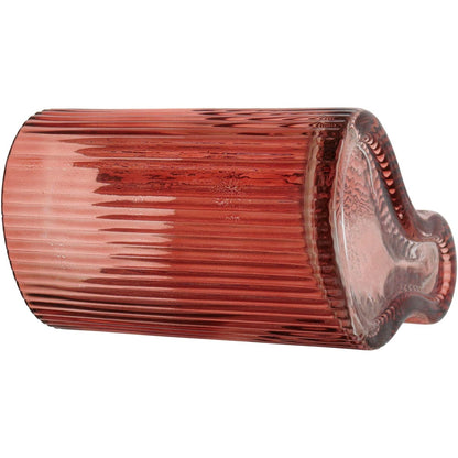 Vaso Zingaro Vidro 15x16x9cm Laranja