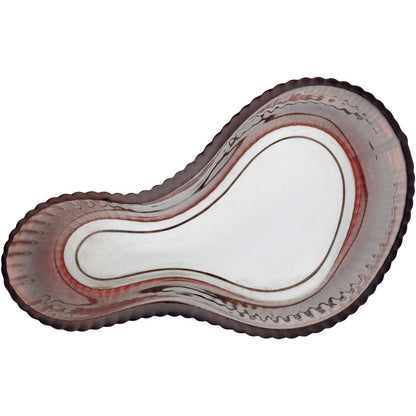 Vaso Zingaro Vidro 15x16x9cm Laranja