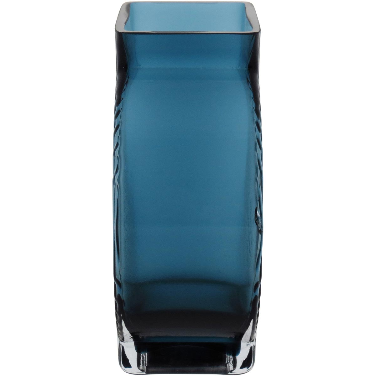 Vaso de Vidro Azul Marinella 15x11x6cm - Decoração Elegante