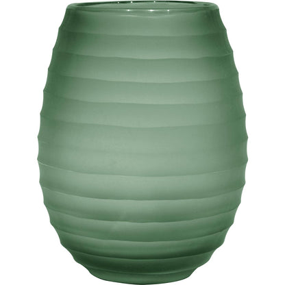 Vaso Sanvalero Vidro 22x17x17cm Verde