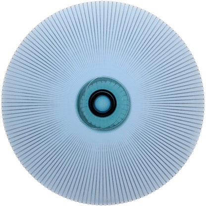 Centro de Mesa Beretta Vidro Azul 14x33cm Decorativo Elegante