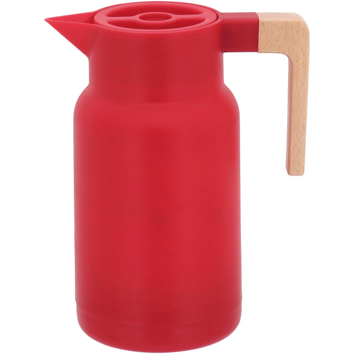 Garrafa Térmica Norden Ampola 1L Plástico Vermelho 25x13cm