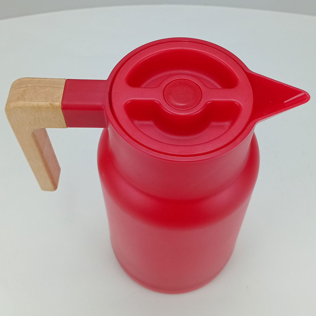 Garrafa Térmica Norden Ampola 1L Plástico Vermelho 25x13cm