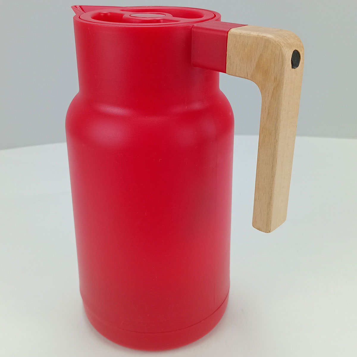 Garrafa Térmica Norden Ampola 1L Plástico Vermelho 25x13cm