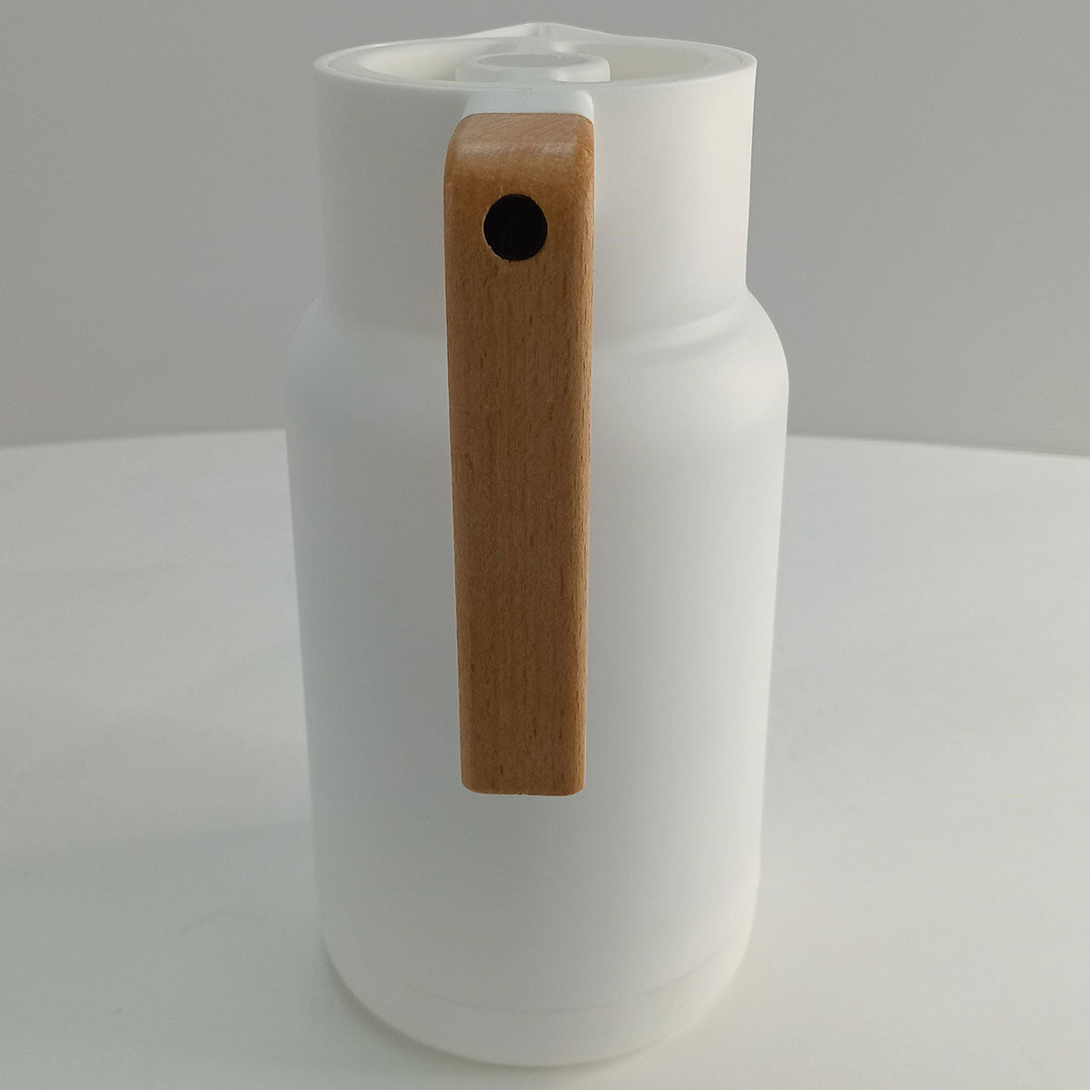 Garrafa Térmica Norden 1L Plástico Branco 25x13cm Antivazamento