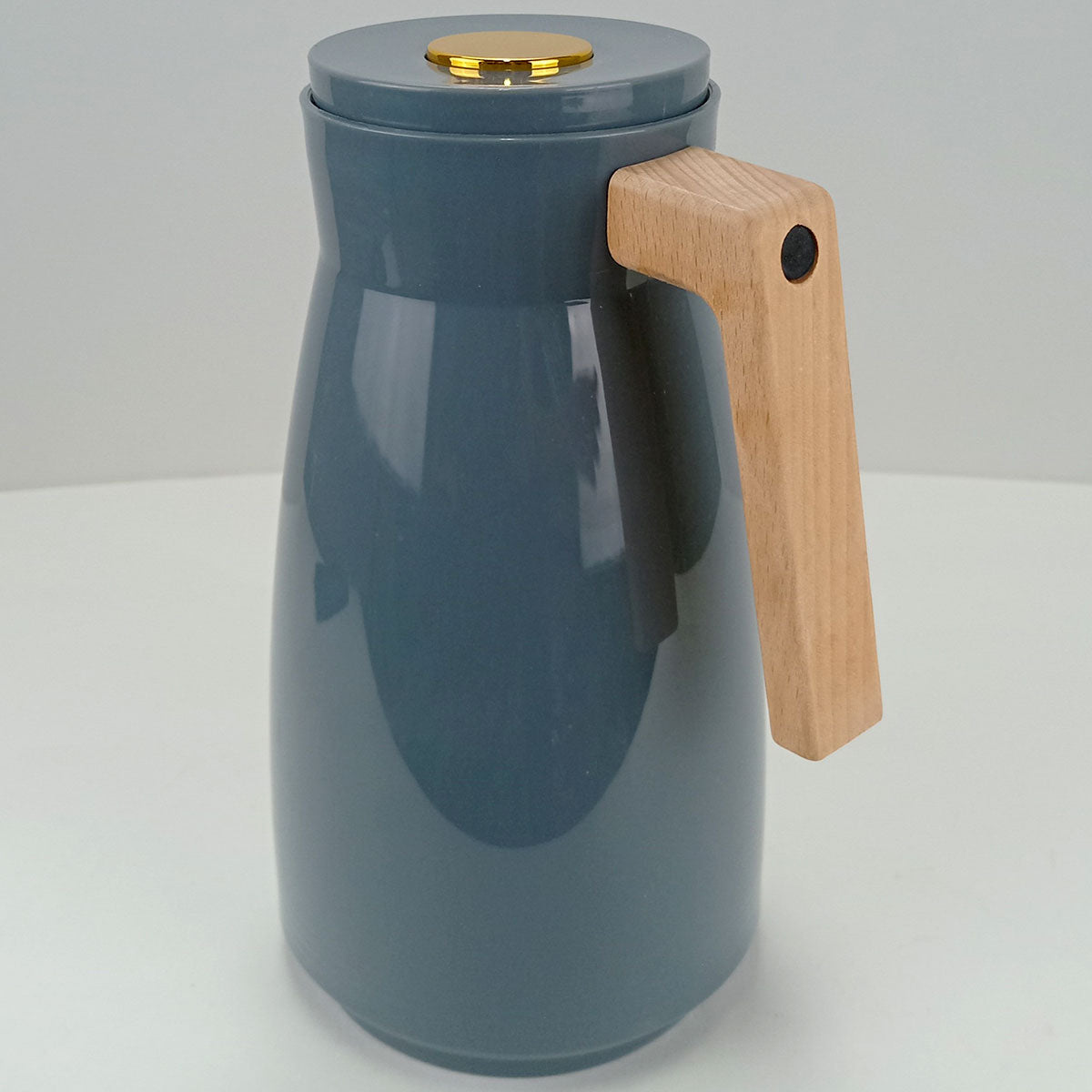 Garrafa Térmica Maison Ampola Plástico Cinza 1L 26x13x13cm