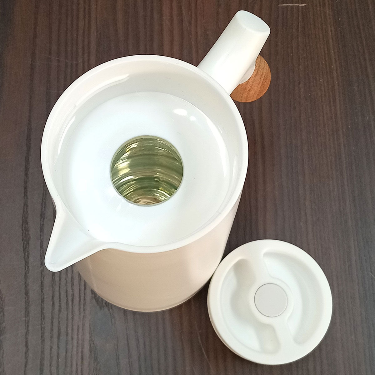 Garrafa Térmica Norden Ampola 1L Plástico Branco à Prova de Vazamentos