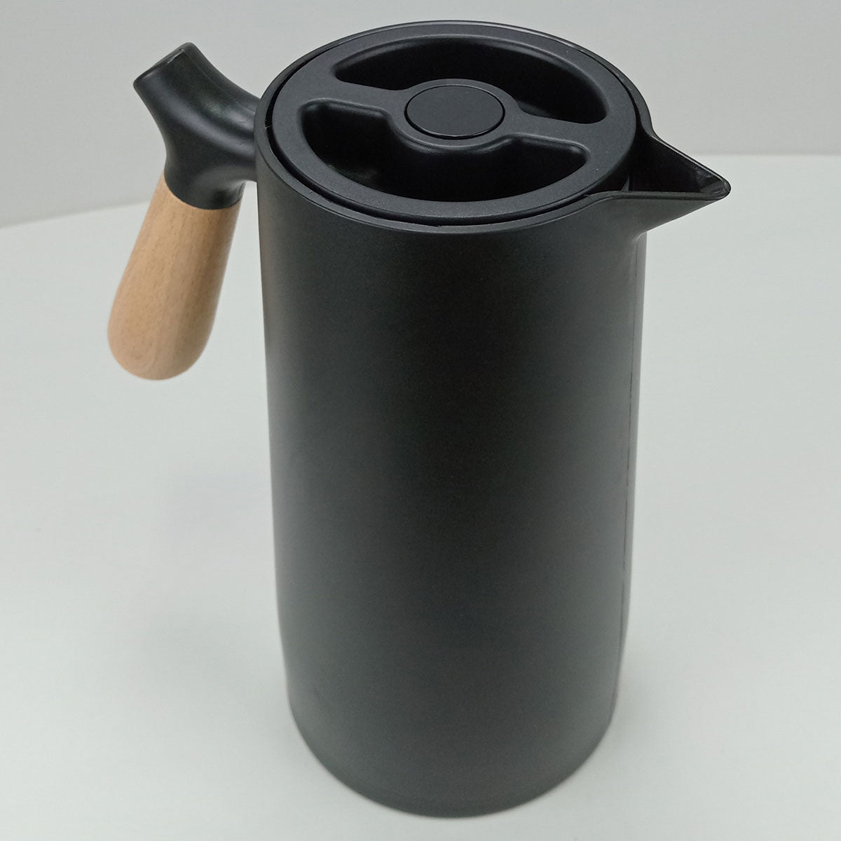 Garrafa Térmica Norden Ampola 1L Plástico Preto 25x13x13cm