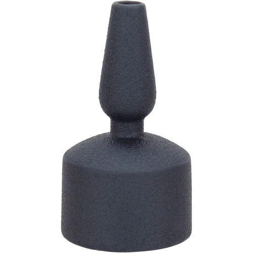 Vaso Decorativo Cerâmica Azul Galact 18x10cm - Elegância para Casa