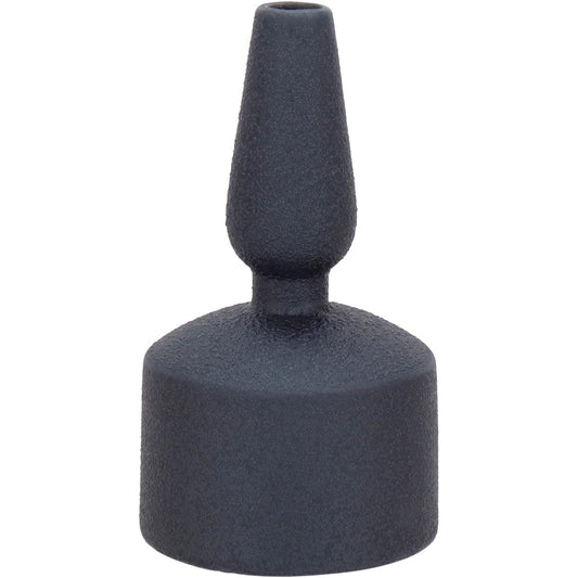 Vaso Decorativo Cerâmica Azul Galact 18x10cm - Elegância para Casa