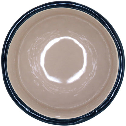 Cachepô Cerâmica Azul 16x13cm para Plantas - Decoração Elegante