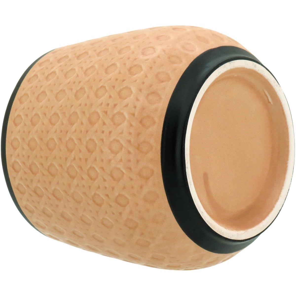 Cachepô de Cerâmica Bege 13x13cm para Plantas - Estilo e Durabilidade