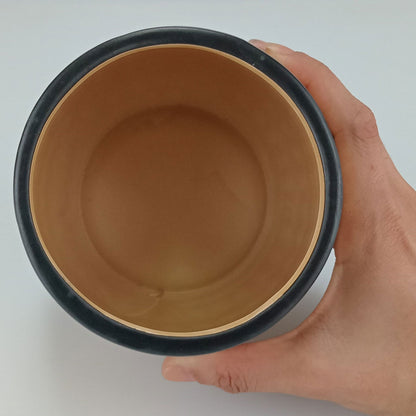 Cachepô de Cerâmica Bege 13x13cm para Plantas - Estilo e Durabilidade