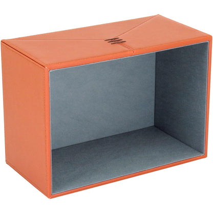 Caixa Organizadora Sintética Marrom Home&Co Júpter 2 Peças