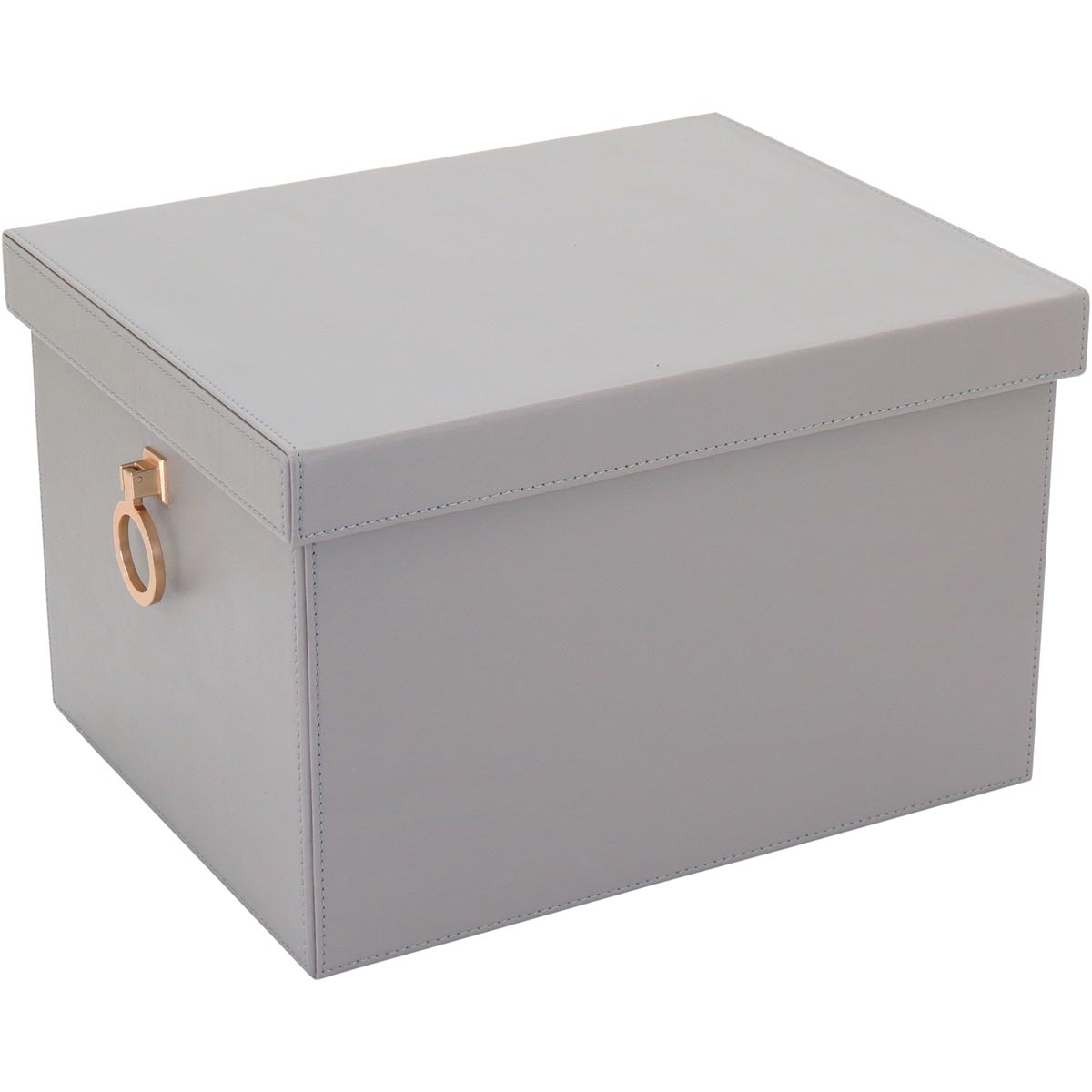 Caixa Organizadora Sintética Cinza Home&Co 2 Peças para Casa