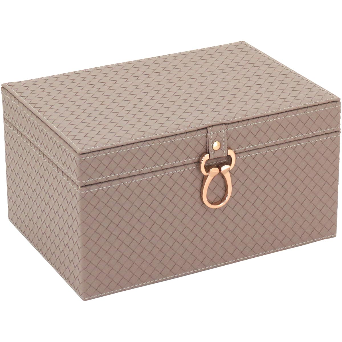 Caixa Organizadora Home&Co Uranus 2 Peças Sintético Bege MDF