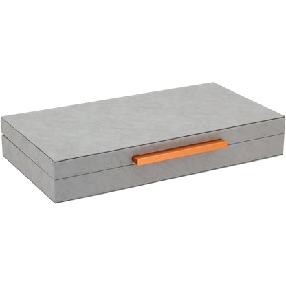 Conjunto de Caixas Organizadoras Home&Co MDF Cinza 3 Peças